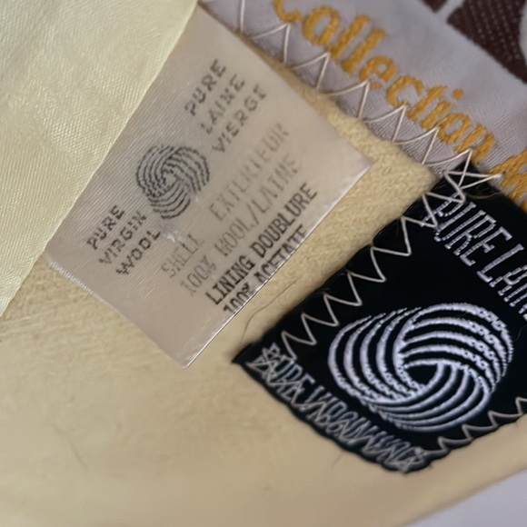 Vintage Butter Yellow Blazer - Picture 6 of 9